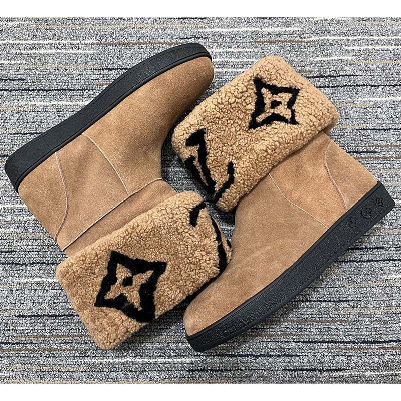 Women Martin Boots Casual Booties Snowdrop Flat Ankle Boots Wool