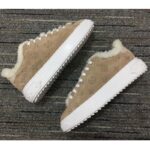 Louis Vuitton Women LV Time Out Sneaker Monogram Embossed Suede Calf Leather Shearling - immagine 5