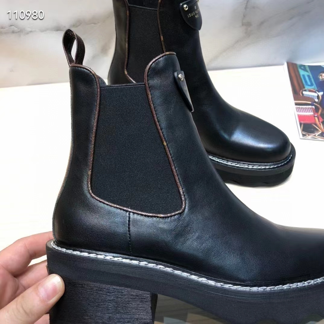 Louis Vuitton, Shoes, Lv Beaubourg Ankle Boot 4cm
