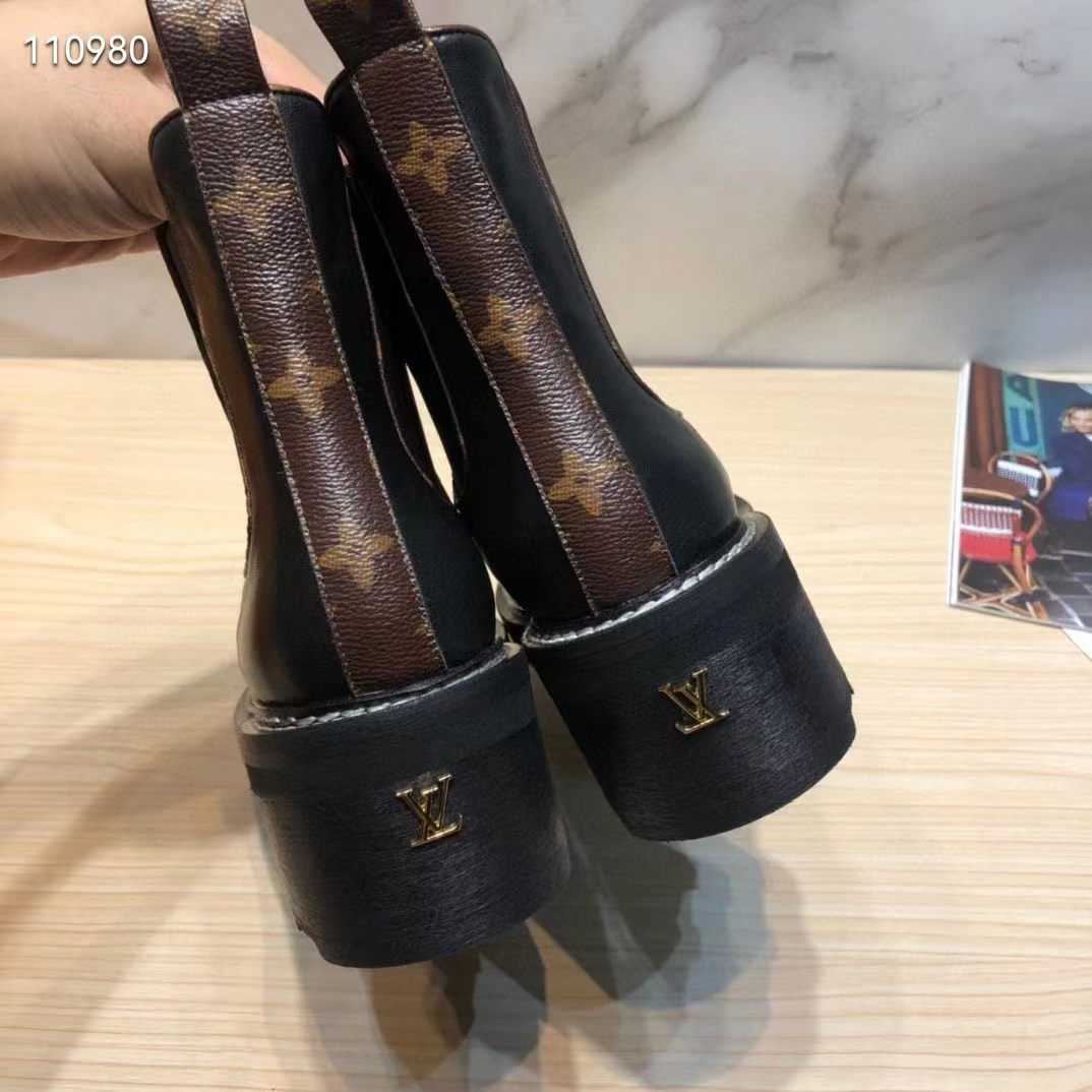 Louis Vuitton, Shoes, Lv Beaubourg Ankle Boot 4cm