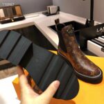 Louis Vuitton Women Shoes LV Beaubourg Ankle Boot Cacao Patent Monogram Canvas - immagine 6