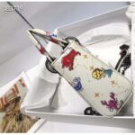 Dior Women CD Micro Lady Dior Bag Latte Multicolor Zodiac Pixel Printed Calfskin - immagine 5