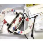 Dior Women CD Micro Lady Dior Bag Latte Multicolor Zodiac Pixel Printed Calfskin - immagine 8