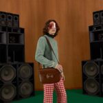 Gucci GG Unisex Horsebit 1955 Shoulder Bag Brown Leather Green Red Web – Image 12