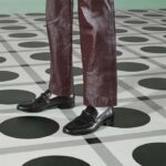 Gucci Men's GG Loafer Mirrored G Black Leather Fringe Low 3 Cm Heel - Image 11