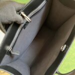 Gucci Unisex Medium Tote Bag Interlocking G Black GG Supreme Canvas - Bild 8