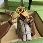 Gucci Unisex Messenger Bag Interlocking G Beige GG Supreme Canvas - Image 4