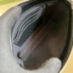 Gucci Unisex Messenger Bag Interlocking G Black GG Supreme Canvas - Image 10