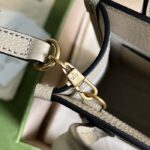 Gucci Unisex Mini Tote Bag Interlocking G Beige White GG Supreme Canvas - Bild 10