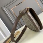 Gucci Women GG Blondie Mini Shoulder Bag Beige Ebony GG Supreme Canvas - Image 5