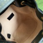 Gucci Women GG Diana Mini Bucket Bag Black Leather Double G - Image 9