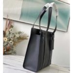 Louis Vuitton LV Unisex Aerogram Takeoff Tote Black Grained Calf Leather – Image 4