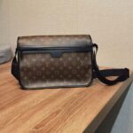 Louis Vuitton LV Unisex Archy Messenger GM Bag Monogram Macassar Coated Canvas - Image 5