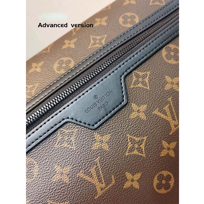 Louis Vuitton LV Unisex Archy Messenger GM Bag Monogram Macassar Coated Canvas (5)