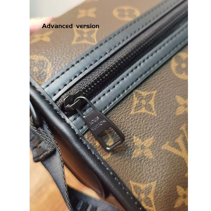 LOUIS VUITTON Monogram Macassar Archy Messenger GM 1268501