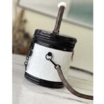 Louis Vuitton LV Unisex Cannes Handbag White Patent Calfskin Leather - Image 4