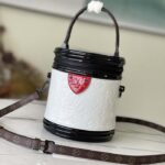 Louis Vuitton LV Unisex Cannes Handbag White Patent Calfskin Leather - Image 2