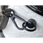 Louis Vuitton LV Unisex Cannes Handbag White Patent Calfskin Leather - Image 8