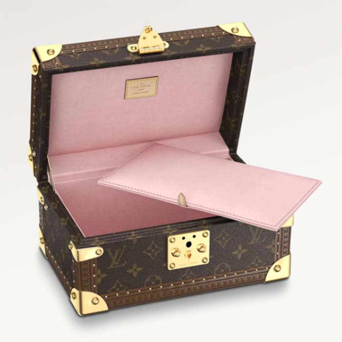 Treasure box 24 LOUIS VUITTON in Brown Monogram Canvas