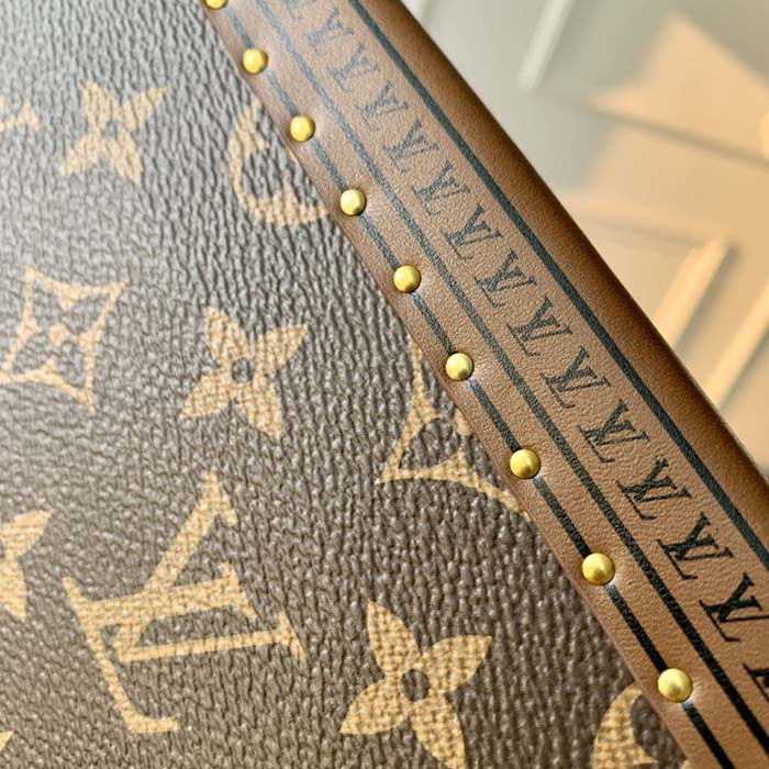 Treasure box 24 LOUIS VUITTON in Brown Monogram Canvas