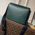 Louis Vuitton LV Unisex District PM Bag Epicea Taiga Cowhide Leather - Image 2