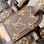 Louis Vuitton LV Unisex Keepall Bandoulière 25 Monogram Chess Coated Canvas PVC - Bild 8