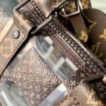 Louis Vuitton LV Unisex Keepall Bandoulière 25 Monogram Chess Coated Canvas PVC - Bild 6