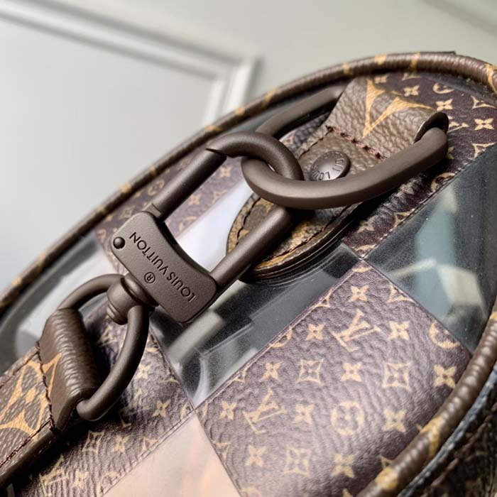 Louis Vuitton Keepall Bandouliere Bag Monogram Chess Coated Canvas and PVC  25