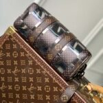 Louis Vuitton LV Unisex Keepall Bandoulière 25 Monogram Chess Coated Canvas PVC - Bild 5