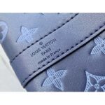 Louis Vuitton LV Unisex Keepall Bandoulière 50 Navy Blue Cabin Monogram Shadow Cowhide – Image 8