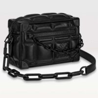 Louis Vuitton LV Unisex Mini Soft Trunk Bag Black Puffy Damier Soft Calf (1)