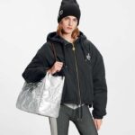 Louis Vuitton LV Unisex OnTheGo GM Tote Silver Recycled Metallic Nylon Econyl - Imagen 11