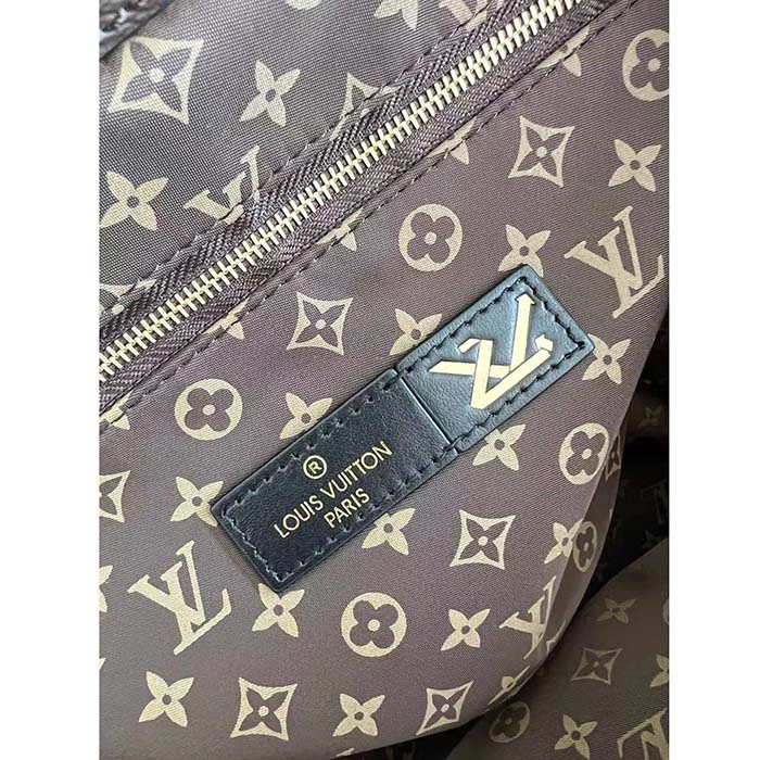 Louis Vuitton Silver Econyl Pillow Monogram Onthego GM Tote Bag