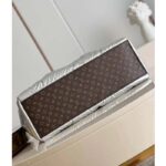 Louis Vuitton LV Unisex OnTheGo GM Tote Silver Recycled Metallic Nylon Econyl - Imagen 6