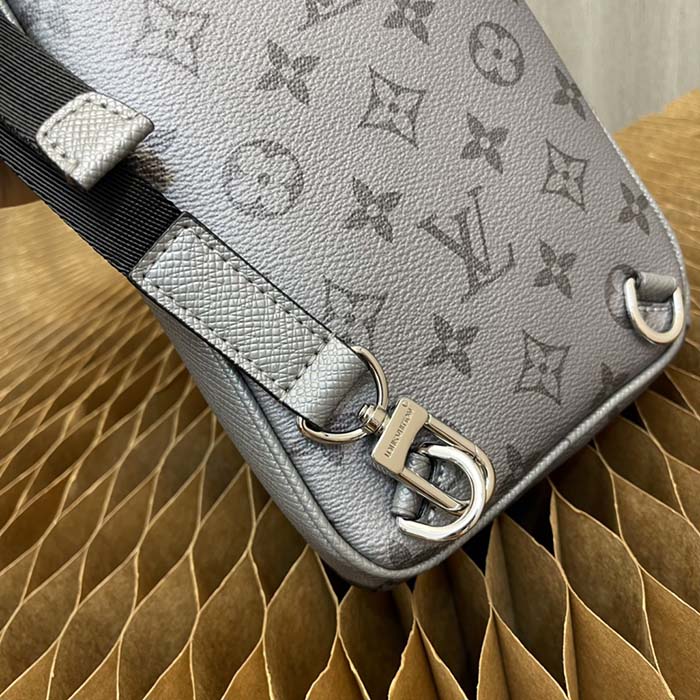 Zack cloth bag Louis Vuitton Grey in Cloth - 16559192