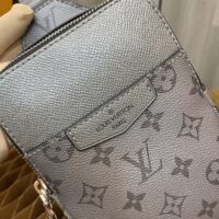 Louis Vuitton LV Unisex Outdoor Sling Bag Gunmetal Gray Monogram Coated Canvas (1)