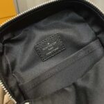 Louis Vuitton LV Unisex Outdoor Sling Bag Taigarama Noir Black Monogram Coated Canvas - Image 10