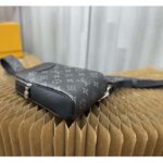 Louis Vuitton LV Unisex Outdoor Sling Bag Taigarama Noir Black Monogram Coated Canvas - Image 5