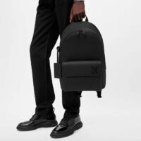 Louis Vuitton LV Unisex Takeoff Backpack Black Grained Calf Leather (3)