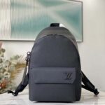 Louis Vuitton LV Unisex Takeoff Backpack Black Grained Calf Leather - Bild 2