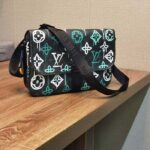 Louis Vuitton LV Women Archy Messenger MM Bag Graffiti Green Monogram Coated Canvas - immagine 3
