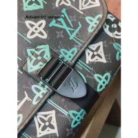 Louis Vuitton LV Women Archy Messenger MM Bag Graffiti Green Monogram Coated Canvas (10)