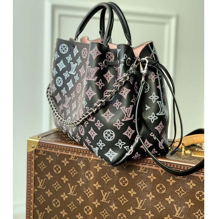 louis vuitton bella tote black