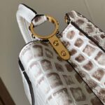 Louis Vuitton LV Women Capucines Mini Handbag Beige Brown Brilliant Crocodilien Leather - Bild 7