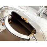 Louis Vuitton LV Women Capucines Mini Handbag Beige Brown Brilliant Crocodilien Leather - Bild 5