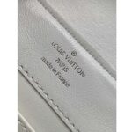 Louis Vuitton LV Women Capucines Mini Handbag White Brilliant Crocodilien Leather - Imagen 10