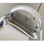 Louis Vuitton LV Women Capucines Mini Handbag White Brilliant Crocodilien Leather - Imagen 6