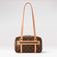 Louis Vuitton LV Women Cité Handbag Monogram Coated Canvas Cowhide Leather (1)