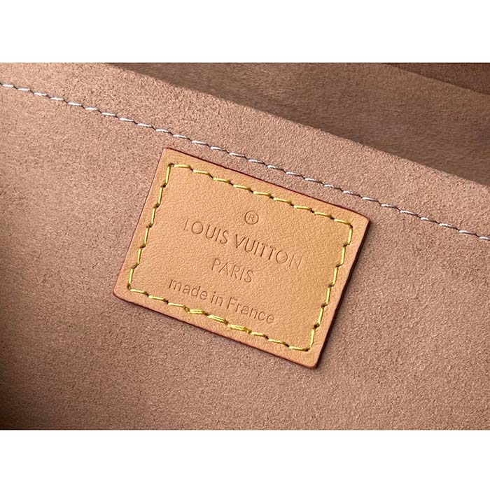 Louis Vuitton LV Women Cité Handbag Monogram Coated Canvas Cowhide Leather (6)