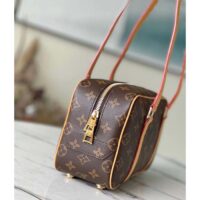 Louis Vuitton LV Women Cité Handbag Monogram Coated Canvas Cowhide Leather (1)
